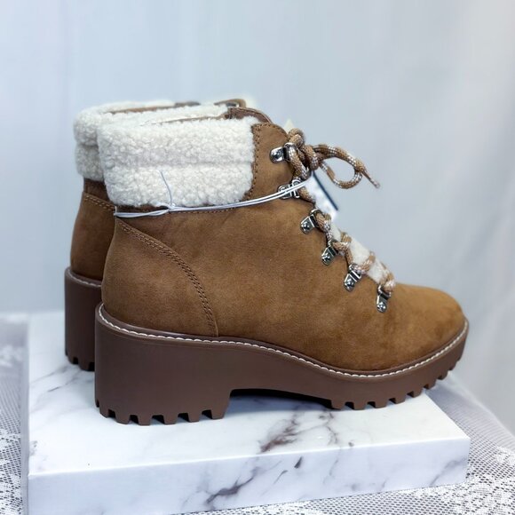 Universal Thread Women's Leah Sherpa Hiker Boots NWT chunky - Picture 4 of 10